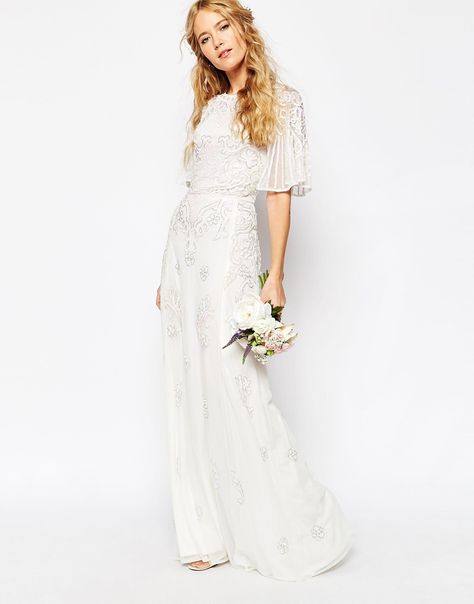 ASOS New Affordable Bridal Collection Wedding Dresses Courthouse Dress, Budget Friendly Wedding Dresses, Asos Bridal, Asos Wedding Dress, Wedding Dresses Under 500, Asos Wedding, Vintage Inspired Wedding Dresses, Second Wedding, Cheap Wedding Dresses Online