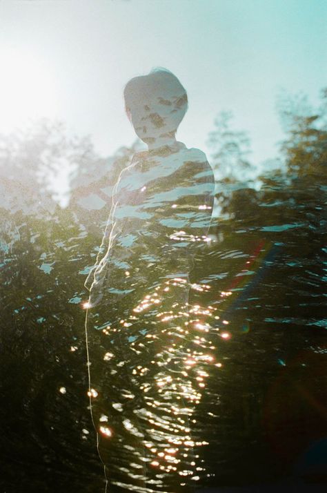 Human Photography, Double Exposure Photography, Metal Magazine, Experimental Photography, Multiple Exposure, Exposure Photography, Nature Green, Visual Poetry, Photography Projects