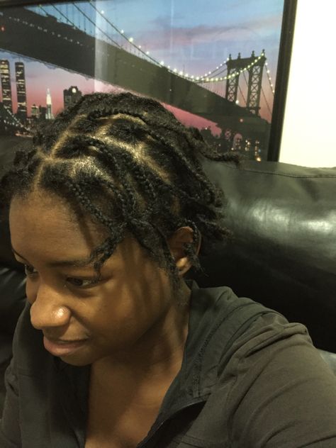 I've decided to take down the Afro, and go for dreads! My mother box-braided them for me using Beeswax and gel on July 4th, 2015. The "ugly/teenage boy" stage can last from 3 months to 6 months....XD But I'll keep track of the dreads as they slowly become locs! Ugly Braided Hairstyles, Ugly Braids, Hair Transition, Nice Hair, Braided Hairstyles Easy, Hairstyles Easy, Teenage Boys, My Mother, Black People