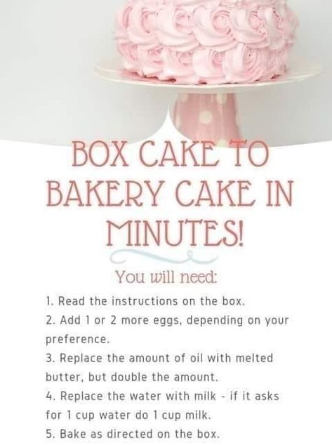 Doctored Cake Mix Recipes, Boxed Cake Mixes Recipes, Strawberry Box, Cake Hacks, Bakery Cake, Delicious Cake Recipes, Box Cake Mix, Cake Mix Recipes, Cake Frosting