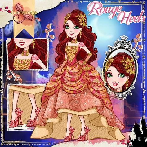 Ever After High Names, Eah Oc, Super Hero High, Everafter High, Princess Inspired Outfits, Ever After Dolls, Dog Clothes Diy, Christmas Tale, High Pictures