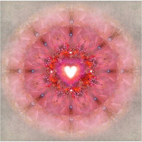 Heart Mandala Image Zen, Light Angel, Spiritual Artwork, I Love Heart, Les Chakras, Sanskrit, Spiritual Art, Heart Art, Twin Flame