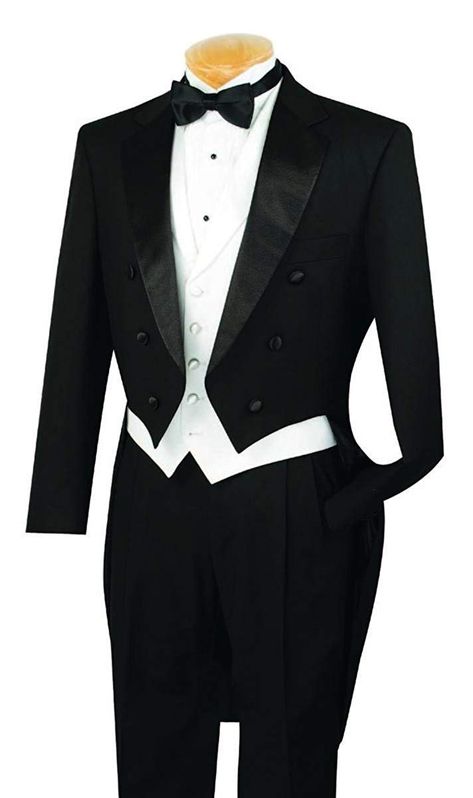 Edwardian Titanic Style Men's Clothing for Sale Black Prom Suits, Groomsmen Outfit, Tuxedo With Tails, 1920s Mens Fashion, Black Suit Wedding, Formal Tuxedo, Wedding Tuxedo, Outfit Essentials, Classic Tuxedo