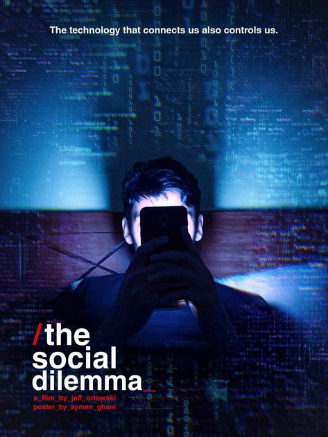 The social dilemma movie The Social Delima, The Social Dilemma Poster, Cyberbullying Poster, The Social Dilemma, Red And Black Background, Easy Photography Ideas, Film Story, Information Literacy, Awareness Poster