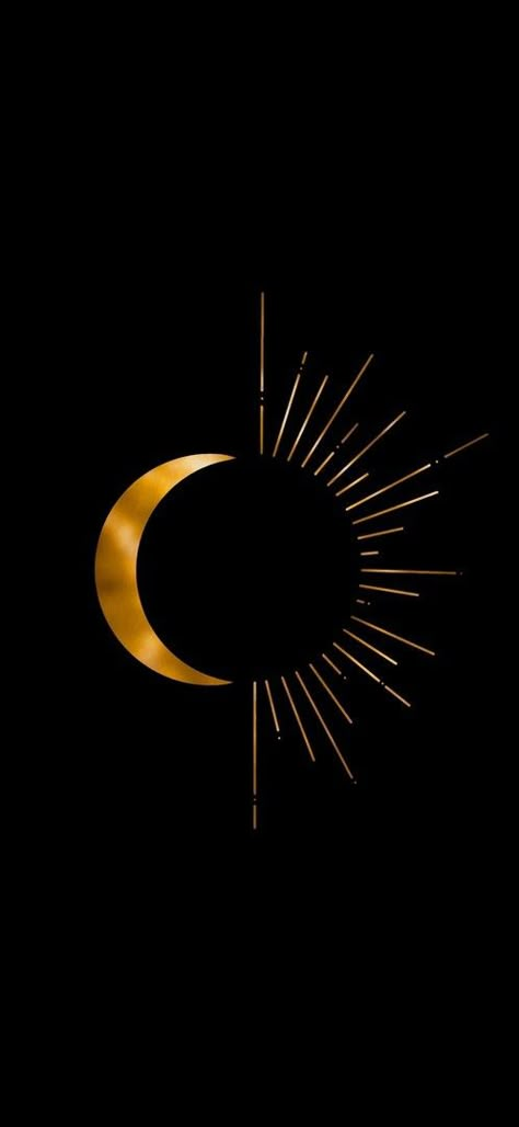 Celestial Moon Wallpaper, Sol And Luna Wallpaper, Eclipse Wallpaper Aesthetic, Eclipse Aesthetic Wallpaper, Eclipse Logo Design, Eclipse Drawings, Sun Moon Wallpaper, Eclipse Background, Eclipse Aesthetic