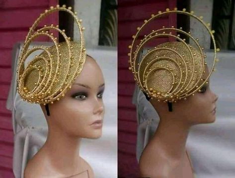 Fascinator Hats Outfit, Pearl Headpiece Wedding, Fascinator Hats Diy, Fascinator Hats Wedding, Classy Hats, African Hats, African Wedding Attire, Headpiece Diy, Occasion Hats