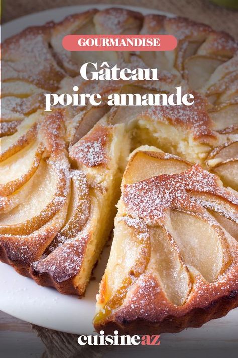 Gâteau poire amande Something Sweet, Layer Cake, French Toast, Pastry, Toast, Dessert, Cake