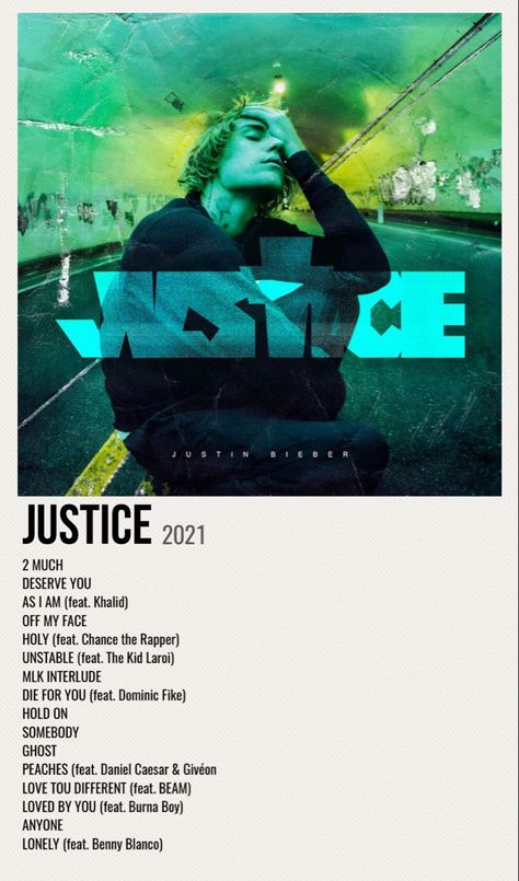 minimal poster of the album justice by justin bieber Justin Bieber Album Cover, Music Justin Bieber, Celeb Posters, Justin Bieber Poster, Justice Album, Justin Bieber Albums, Justin Bieber Music, Polaroid Album, Gambar One Direction