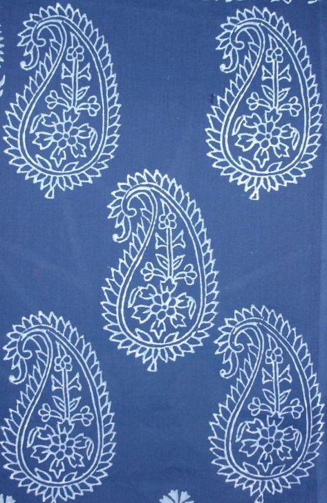 Hand block print fabric by yard | Hand block printed fabrics | Block Print Dress - Shivalaya Jaipur Indian Block Print Motifs, Block Print Motifs, Ikat Painting, Etsy Wishlist, Indian Block Print Fabric, Wall Stencil Patterns, Tie Dye Crafts, Block Printed Fabric, Indian Patterns