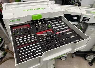 ShaperHub Festool Table Saw, Husky Tool Box Organization, Husky Tool Box, Toolbox Socket Organizer, Us General Tool Box, Shaper Tools, Festool Systainer Toolbox Hand Tools, Festool Systainer, Van Organization