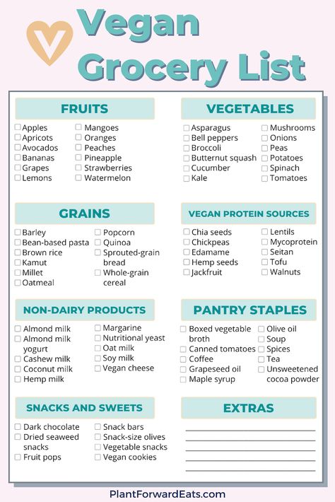 Foods for Vegans: What You Can and Can’t Eat - Amy Gorin Nutrition Breaded Tofu, Almond Milk Yogurt, Vegan Grocery List, Vegan Protein Sources, Lentils Beans, Asparagus And Mushrooms, Sprouted Grains, Hemp Milk, Vegan Grocery