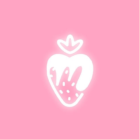 Hive Logo, Strawberry Clothing, Cute Logos, Group Names Ideas, Sweet Logo, Scripting Ideas, Cute Home Screen Wallpaper, Graphic Shapes Design, Cute Home Screens