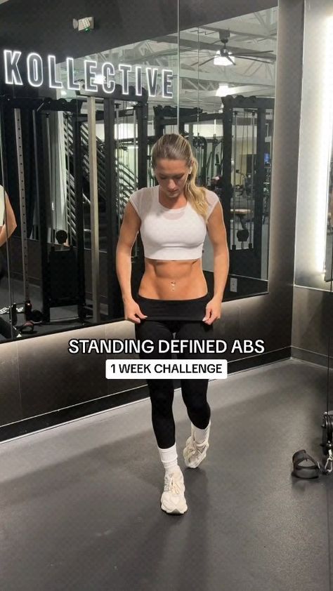 Fitness Trapp | Standing abs challenge! ✨ Holding 10 pound dumbbell 💪🏻 If the video was useful to you, leave me a comment, save it and share it with a… | Instagram Standing Cardio Workout, Abs Weights Workout, Standing Abs Workout Routines, Stand Abs Workout, Abs Standing Workout, Core Circuit Workout Gym, Functional Abs Workout, Standing Abs Workout For Women, Ab Workouts For Beginners