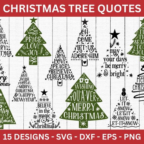 Download our Christmas SVG for personal and Commercial Use. These Christmas SVG Cut Files are available to download instantly and work with your Cricut and Silhouette. Christmas Tree Sayings, Christmas Tree Svg Free, Jesus Tree, Christmas Tree Quotes, Free Christmas Svg, Tree Quotes, Christmas Phrases, Christmas Tree Svg, Christmas Crafts For Adults