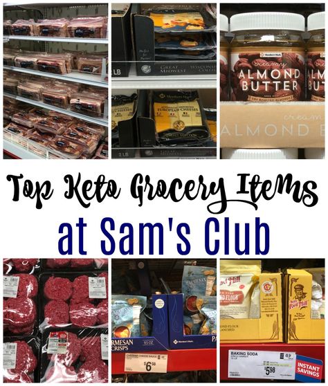 Top Keto Grocery Items at Sam's Club. #keto #lowcarb #healthy #ketosis #weightloss Sams Club Shopping, Kasey Trenum, Bacon Wrapped Cheese, Keto Broccoli Cheese Soup, Sam’s Club, Keto On A Budget, Keto Shopping List, Keto Grocery List, Grocery Items