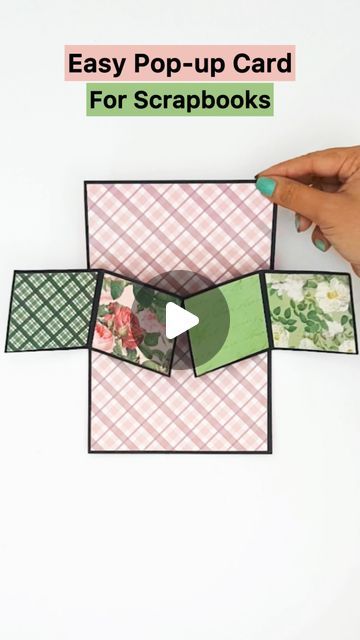 Srushti Patil on Instagram: "Give this card a try ❤️ This is a very easy to make pop up card which can hold 4 square photographs. If you want full video tutorial with measurements, then please let me know in the comments. Also, share your views and thoughts about my card creations in the comments. My mind needs some motivation to keep innovating more cards. 😁
Also, if you find difficulty in making any card, feel free to dm me, I’m here to help you out. Love - Srushti ❤️ #art #artist #craft #crafting #crafters #easycards #tutorial #youtuber #srushtipatil #miniaturecrafts #designpaper #diy #cardmaking #popupcube #cardideas #scrapbook #love #birthdaycard #doityourself #anniversary #explosionbox #popupcard #valentine #giftideas #valentinesgift #craftroom #papercraft #handmadegiftidea #coupleg Anniversary Pop Up Card, Card Pop Up Diy, Pop Up Cards Diy Easy, Pop Out Cards Diy, How To Make A Pop Up Card, Diy Pop Up Card Tutorial, Easy Pop Up Cards, Pop Up Cards Tutorial, Popup Cards Tutorial