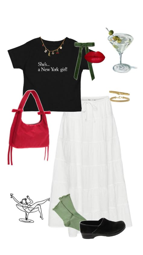 2024 martini aesthetic nyc outfit summer Nyfw 2024 Outfits, Summer 2024 Nyc Outfits, New York Outfits May 2024, Nyc Outfits Summer Street Styles 2024, Nyc Summer Outfits 2024, Cool Girl Summer Outfits 2024, Nyc Summer Outfits, Nyc Outfits Summer, Mommy Outfits