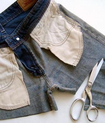 The RIGHT way to cut your jeans into shorts Refashion Jeans, Cut Jean Shorts, Make Shorts, Shorts Diy, Stitch Diy, Mode Tips, Diy Jeans, Diy Vetement, Cut Offs