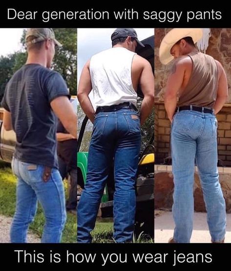 Wrangler Butts, Jockstrap Men, Western Outfits Men, Cowboys Men, Tv Westerns, Rugged Men, Beefy Men, Cowboy Up