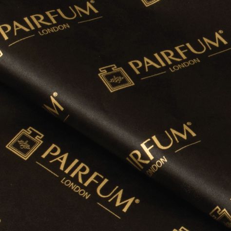 A gallery with photos of the Luxury Tissue Paper by Pairfum London: Photo Gallery Luxury Tissue Paper Pairfum London Black Gold Tissue Paper Gift Wrap Detail  #aftershave #artisan #black #boutique #eaudecologne #eaudeparfum #eaudetoilette #fragrance #gift #giftwrap #gold #indi #indie #London #luxurious #luxury #men #Natural #niche #paper #perfume #perfumeryhouse #scent #tissue #uk #Women https://www.pairfum.com/photo-gallery-luxury-tissue-paper/ Perfume Room, Black Boutique, Desert Drinks, Couture Perfume, Gold Tissue Paper, Black Tissue Paper, Foil Stickers, Branding Design Packaging, Scented Candles Luxury