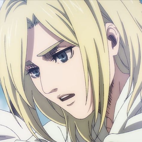 Attack on Titan, The Final Season, Part 3, Ep 1
#anime #aot #manga Annie Leonhart Icon, Aot Manga, Female Titan, Annie Leonhardt, Annie Leonhart, Aot Characters, Titan Anime, Anime Boyfriend, Just Girl Things