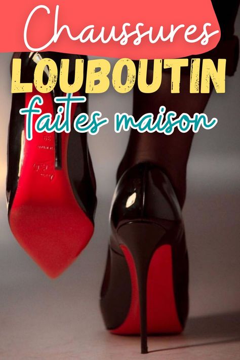 Jouez les femmes fatales dans les soirées et faites ressortir le glamour qui sommeille en vous avec ces escarpins fait-maison qui ont de la classe ! Louboutin Pumps, Christian Louboutin Pumps, Christian Louboutin, Pumps, Heels