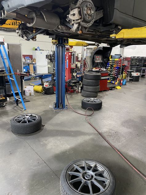 Tire rotation being performed on Mini Cooper S. Tires Ideas, Tire Pictures, Fake Ft Call, Tire Shop, Cooper S, Tire Repair, Flat Tire, Mini Cooper S, Truck Tyres