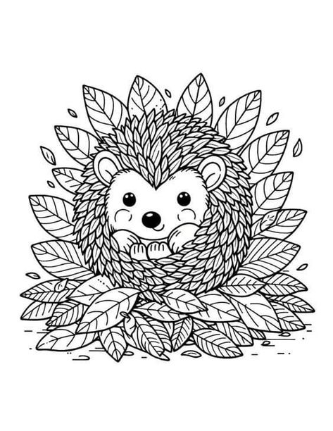 Hedgehog Coloring Page, Unicorn Coloring Pages For Kids, Hedgehog Colors, Hedgehog Drawing, Free Coloring Pages For Kids, Sharpie Crafts, Kids Animals, Unicorn Coloring, Spring Coloring Pages