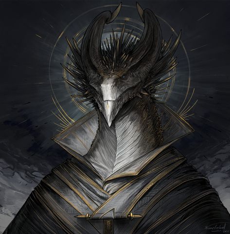 Dnd Dragonborn, Alien Concept, Fantasy Races, Dungeons And Dragons Characters, A God, Dnd Characters, Character Portraits, Fantasy Character Design, Fantasy Creatures