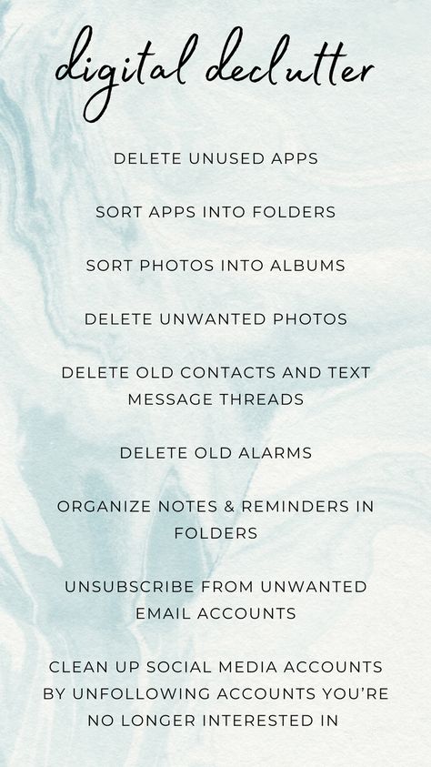 Get organized with these digital decluttering tips! You'll find it easier to use your phone when everything is organized and at your fingertips! Digital Decluttering, Message Thread, Organizing Life, Decluttering Tips, Note Reminder, Todo List, Email Account, Index Cards, Get Organized