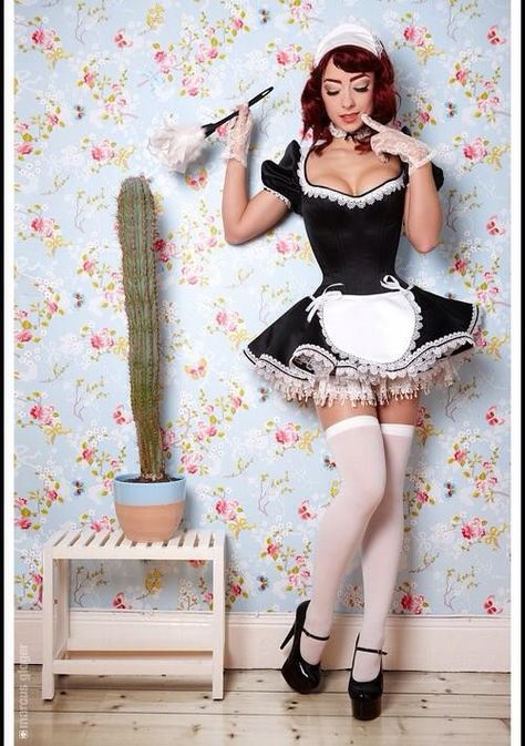 Maid Fancy Dress, French Maid Dress, Maid Uniform, French Maid, Maid Outfit, Maid Dress, Fancy Dress, Women Girl, Pin Up