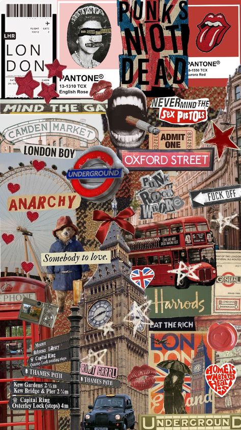 #londonaesthetic #london London Wallpaper Aesthetic, London Wallpaper, Aesthetic London, London Vibes, Harrods London, London Dreams, Travel Collage, London Aesthetic, London Summer