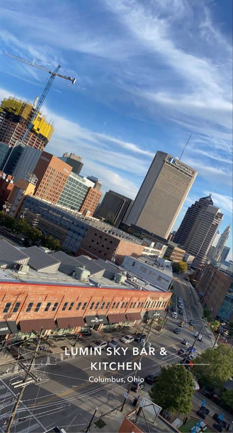 Columbus Ohio Sky Bar, Columbus Ohio, Columbus, Skyscraper, Ohio, Collage, Building, Pins, Quick Saves