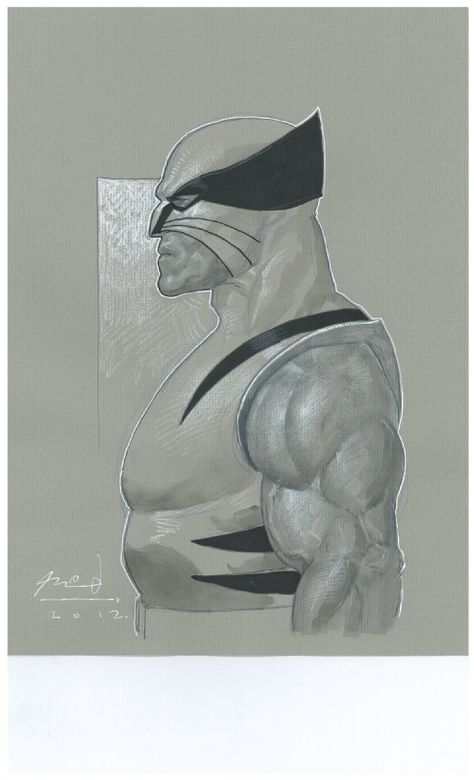 Wolverine (First Appearance Uniform) by Ariel Olivetti Comic Art Wolverine Snikt Art, Wolverine Vs Sabertooth, Wolverine First Appearance, Wolverine Origins, Wolverine Xmen Origins, Mark Bagley, Comic Art Fans, Wolverine Marvel, Art Sites