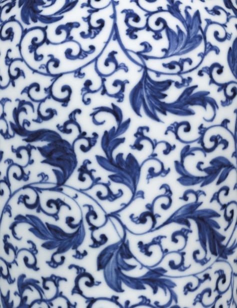 Ceramic Blue And White, Chinese Vase Pattern, Blue And White China Tattoo, Blue Vase Tattoo, Blue And White Ceramics, Blue Porcelain Pattern, Blue China Print, Blue And White China Pattern, Blue China Patterns