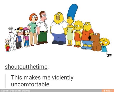 I don't like this I Griffin, The Simpsons Family, Baguio, Wholesome Memes, The Simpsons, Tumblr Funny, Funny Laugh, Funny Comics, Tumblr Posts