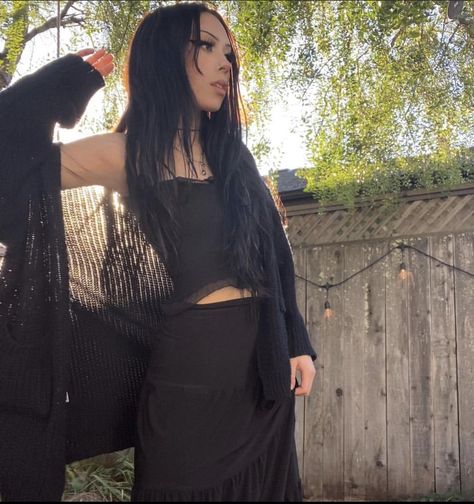 Goth Outfit Inspo, Goth Girl, Looks Black, Emo Goth, Fall Fits, Cool Fits, Alternative Outfits, Goth Outfits, Dream Style