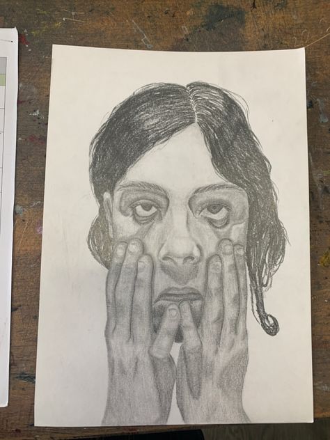 art GCSE Gillian Lambert, Gcse Art, Identity Art, Male Sketch, Quick Saves, Art