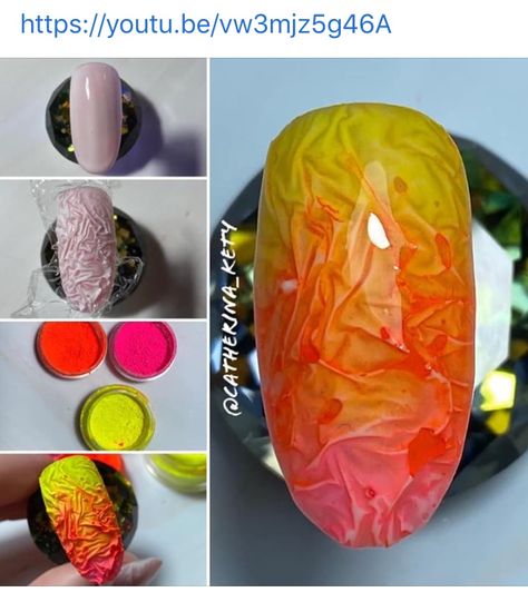 Pigment Powder Nails Art, Nail How To Step By Step, Nails With Pigment Powder, Nail Pigment Designs, Easter Pastel Nails, Fresh Nail Designs, Pigment Nails, At Home Nails, Maquillage Yeux Cut Crease