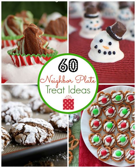 60 Neighbor Plate Treat Ideas Christmas Treats For Neighbors, Treats For Christmas, Diy Christmas Treats, Cupcake Diaries, Christmas Neighbor, Plate Ideas, Treat Ideas, Christmas Sweets, Christmas Cooking