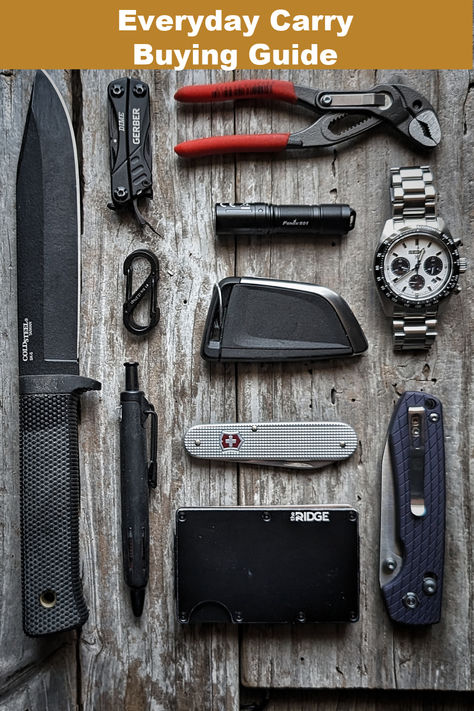 Discover the best everyday carry (EDC) gear with our comprehensive buying guide! Whether you're a seasoned EDC enthusiast or just starting out, this guide covers everything you need to know to build the perfect kit. From knives and multitools to flashlights and wallets, find top recommendations and expert tips to enhance your daily preparedness. Read more on TechWriterEDC.com! #EDCGear #EverydayCarry #GearGuide #EDCEnthusiast Cool Tactical Gear, Everyday Carry Essentials, Urban Edc, Everyday Carry Edc, Edc Bag, Edc Tactical, Tactical Pen, Minimalist Men, Urban Survival