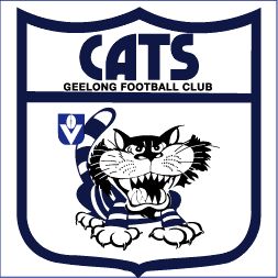 Our old logo from the 90's Geelong Cats Football, Geelong Football Club, Cats Logo, Football Club Logo, Australian Football League, Geelong Cats, Australian Football, Football Team Logos, Cheer Squad