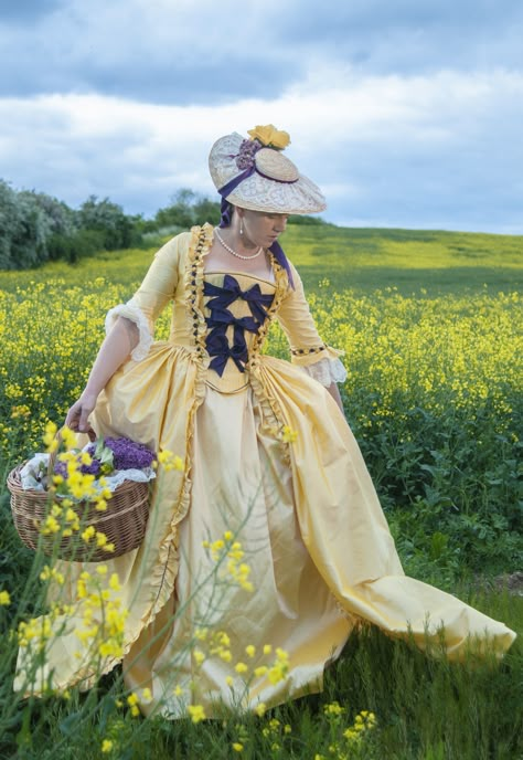 18th century inspired bridal frock in silk taffeta - by Prior Attire. photo - Pitcheresque Imagery Damsel In This Dress, 18th Century Dress, Rococo Fashion, 18th Century Costume, 18th Century Clothing, Beautiful Long Dresses, Century Dress, Old Fashion Dresses, 18th Century Fashion