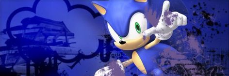 Sonic Banners Discord, Sonic Twitter Banner, Sonic Twitter Header, Sonic Banner Discord, Sonic Header, Sonic Banner, Blue Discord Banner, Y2k Header, Sonic Gallery