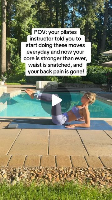 Deep Core Workout, Pilates Program, Deep Core Exercises, Pilates Workout Routine, Deep Core, Pilates At Home, English Font, Pilates Instructor, Alpha Delta Pi