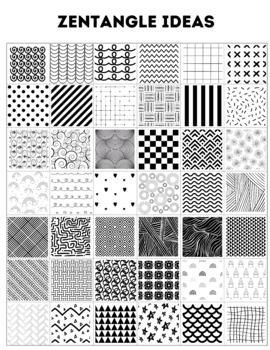 Simply print this idea sheet for any zentangle or doodle project you're doing.When you leave a review, TPT will give you 1 credit for every $1 you spent on TpT for that resource. Each credit has a value of 5 cents, so every 20 credits earned equals $1 you can apply to future TpT purchases. They'll r...
#DoodlePatternInspiration #CreativeDoodleDesigns #PatternDrawingIdeas #DoodleArtInspo Zentangle Worksheet, Zentangle Art Ideas Creative, Pattern Ideas Drawing, Zentangle Art Colorful, Zentangle Patterns Ideas, Zentangle Coloring Pages, Zentangle Ideas, Leave A Review, Zen Doodle Patterns