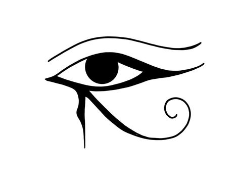 Left Eye Horus Tattoo, Eye Of Horus Design, Eye Of Horus Drawing, Eye Of Horus Tattoo Feminine, Eye Of Horus Tattoo Design, Horus Eye Tattoo, Mum And Dad Tattoos, Eye Of Ra Tattoo, Eye Horus