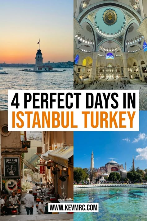 I’ve crafted a detailed 4 days in Istanbul itinerary for you to soak up the best of the city. Complete with an easy-to-use map and pro tips, you’ll navigate the city like no other. istanbul turkey | istanbul itinerary travel guide | istanbul travel guide Istanbul Itinerary, Istanbul Travel Guide, Turkey Travel Guide, Visit Istanbul, Turkey Destinations, Istanbul Travel, Travel Inspiration Destinations, Turkey Istanbul, Travel Photography Inspiration