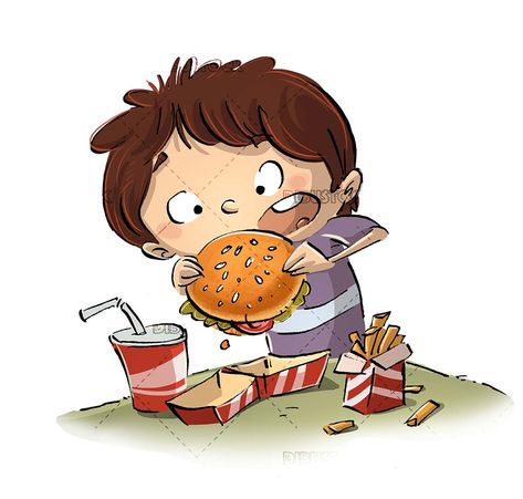 child, hamburger, eating, food, snack, potatoes, cola, soda, fast food, kitchen, child, cuckoo, cartoon, cartoon, isolated, trimmed, white background, education, food, consumerism, childhood, infant Hamburger Menu, Background Education, Children's Stories, Food Snack, Cartoon Cartoon, Eating Food, Childrens Stories, Writing Inspiration, Hello Kitty