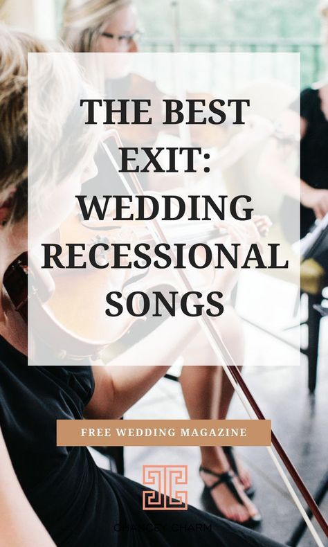 Exit Songs For Wedding, Wedding Exit Songs, Songs For Wedding, Wedding Recessional Songs, Wedding Recessional, Wedding Music Playlist, Country Wedding Songs, Processional Songs, Recessional Songs